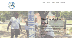 Desktop Screenshot of bikefriendlysouthdallas.org